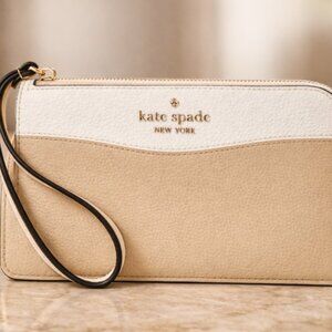 Kate Spade Lucy Colorblock Wristlet NWT